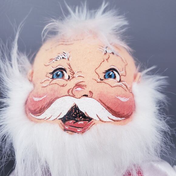 Vintage 1997 Annalee 18" Santa Cluas & Mrs Claus Mobilitee Dolls Rare - Picture 7 of 13